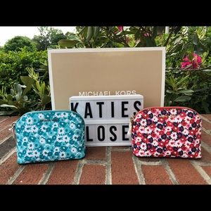 NWT MICHAEL KORS MAKEUP POUCH/ TRAVEL POUCH